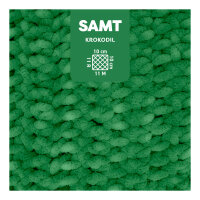 myboshi Samt Krokodil