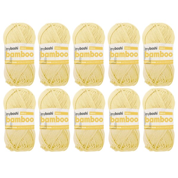 myboshi Bamboo 10 Knäuel Vanille
