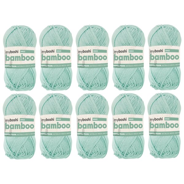myboshi Bamboo 10 Knäuel Minze