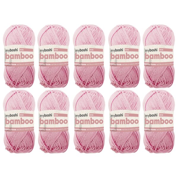 myboshi Bamboo 10 Knäuel Rose
