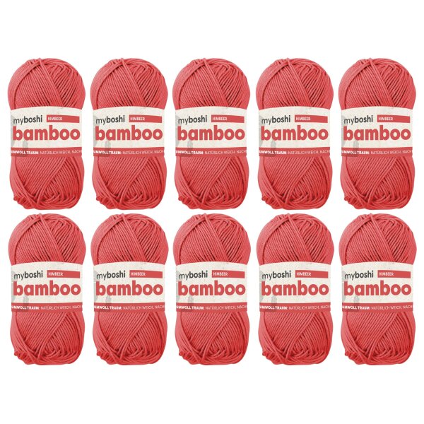 myboshi Bamboo 10 Knäuel himbeer