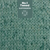 myboshi No.1 Tweed -Einzelknäuel- Kupfergrün