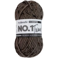 myboshi No.1 Tweed -Einzelknäuel- Schiefer