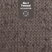 myboshi No.1 Tweed -VE 10 Knäuel- Schiefer