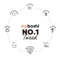 myboshi No.1 Tweed -Einzelknäuel- Marmor