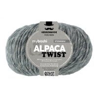 myboshi Alpaca Twist -Einzelknäuel- Steingrau