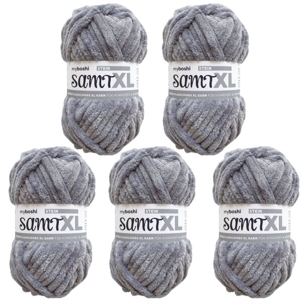 myboshi SAMT XL VE 5 Knäuel Stein