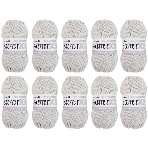 myboshi Samt XS 10 Knäuel Cashew