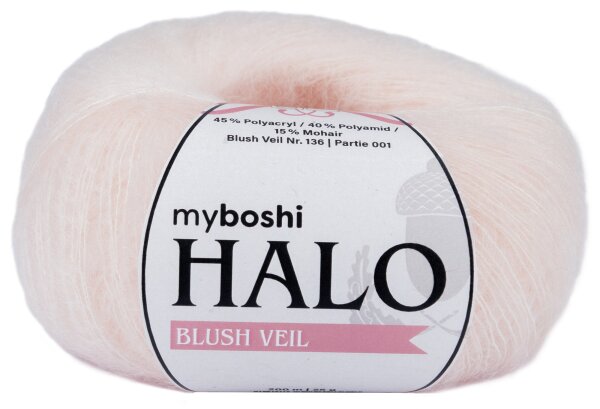 myboshi Halo Blush Veil