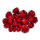Pompons metallic gemischt von 10 bis 25 mm