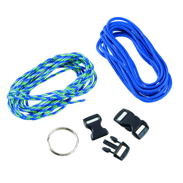 Paracord Starter Set 5-teilig Blautöne