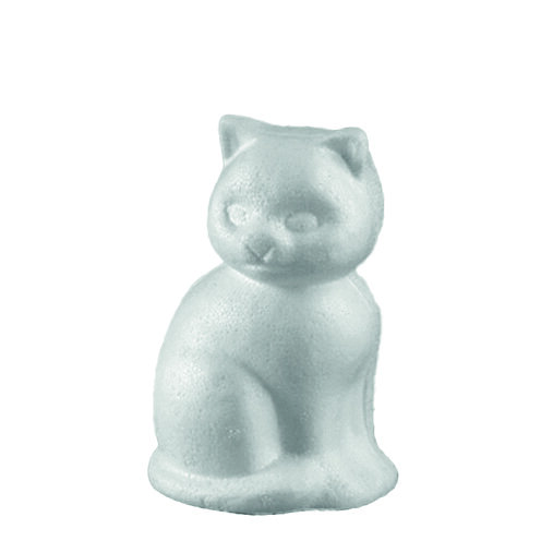 Styroporform Katze