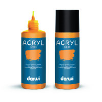 ACRYL, Farbe Opak, ockergelb, 80 ml