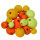 Holzperlen  Farb-Formen-Mix 25 Stk.