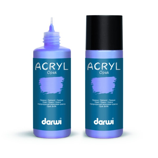 ACRYL, Farbe Opak, lavendel, 80 ml
