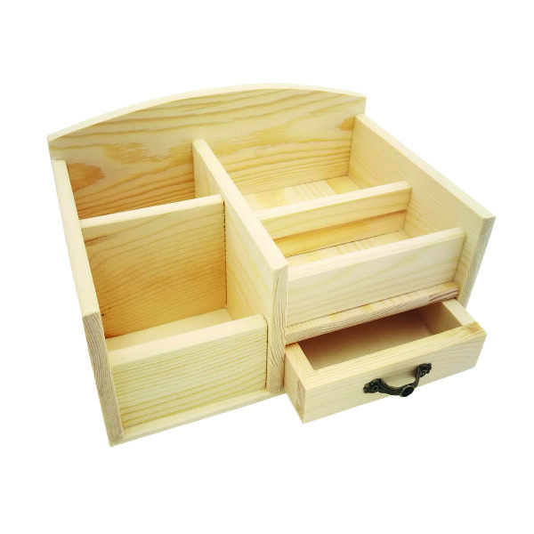 Holz roh Behältnis