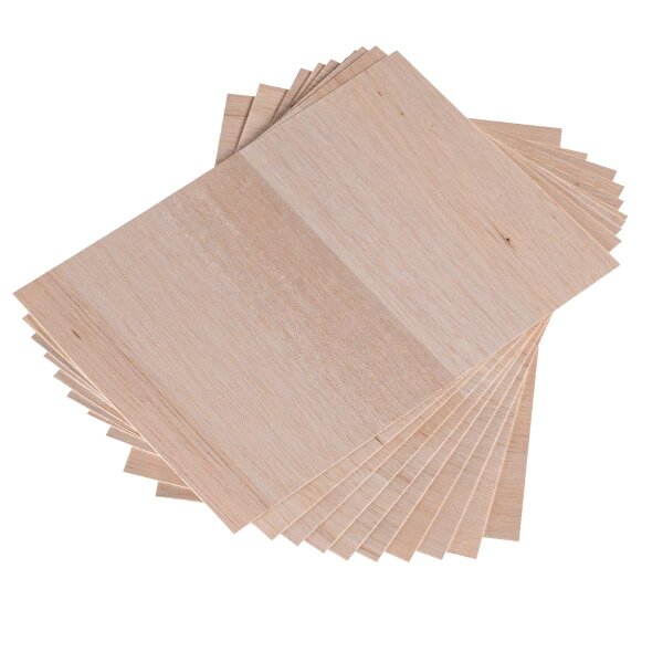 Balsa Holzplatte A4 297 x 210 mm