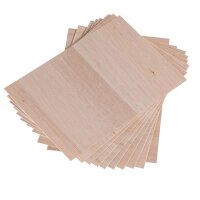 Balsa Holzplatte A4 297 x 210 mm