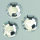 Schmucksteine  Acryl facettiert Chatonrosen kristall 100 Stk.