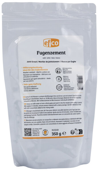 Fugenzement weiß