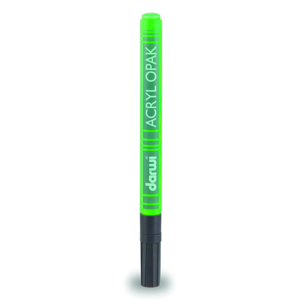 ACRYL OPAK Marker, dünne Spitze, permanentgrün, 3 ml