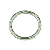 Ring geschweißt vernickelt