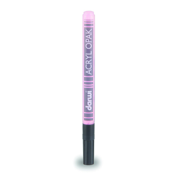 ACRYL OPAK Marker, dünne Spitze, englisch rosa, 3 ml