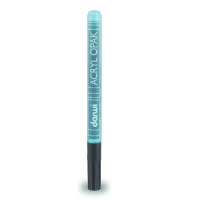ACRYL OPAK Marker, dünne Spitze, graublau, 3 ml