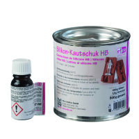 Silikonkautschuk HB mit Vernetzer rot