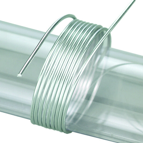 Aludraht eloxiert  silber, ø 2 mm 5 m