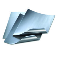 Alufolienzuschnitte  silber / silber 20 x 30 cm / 0,15 mm...