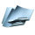 Alufolienzuschnitte  silber / silber 20 x 30 cm / 0,15 mm 20 St