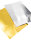 Alufolienzuschnitte  gold / silber  20 x 30 cm / 0,15 mm 20 St