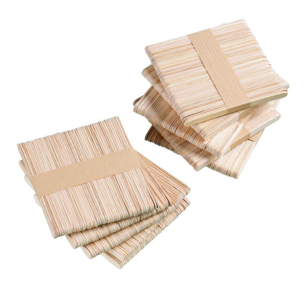 Bastelhölzer, Eisstiele, roh, 115 x 10 mm 500 Stk.