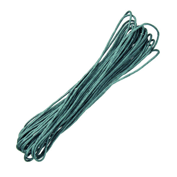 Baumwollkordel gewachst  grau ø 1 mm / 6 m