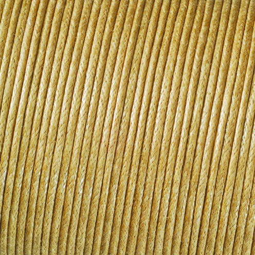 Baumwollkordel gewachst beige 100 m
