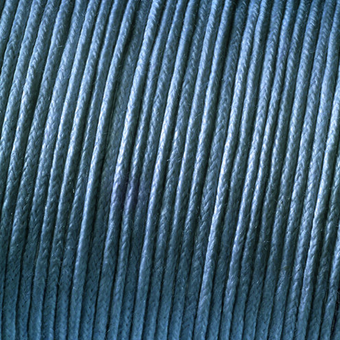 Baumwollkordel gewachst grau ø 1 mm 100 m