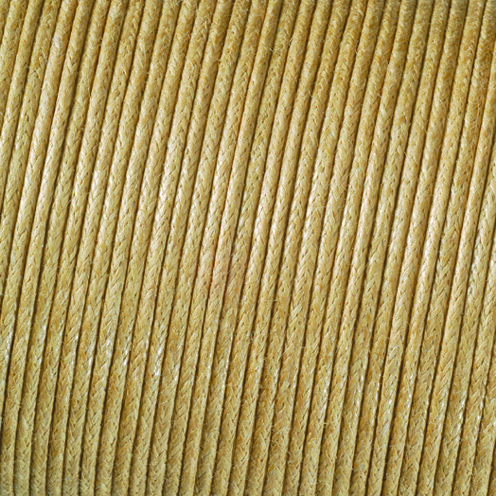 Baumwollkordel gewachst beige ø 2,0 mm 100 m