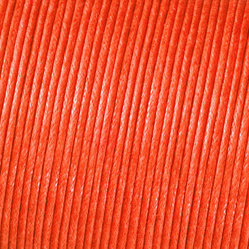 Baumwollkordel gewachst orange ø 2,0 mm 100 m