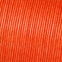 Baumwollkordel gewachst orange 100 m