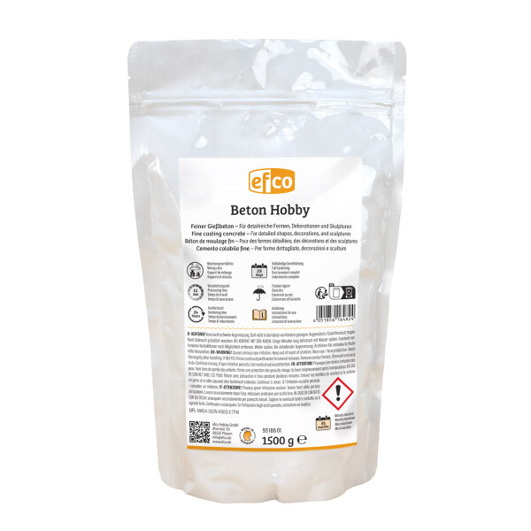 BETON HOBBY  grau, 1,5 kg