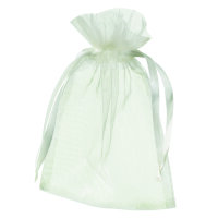 Beutel Organza 12,5 x 17 cm creme 12 St