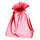 Beutel Organza 12,5 x 17 cm  rot 12 St.