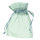 Beutel Organza 7 x 9 cm silbergrau 12 St