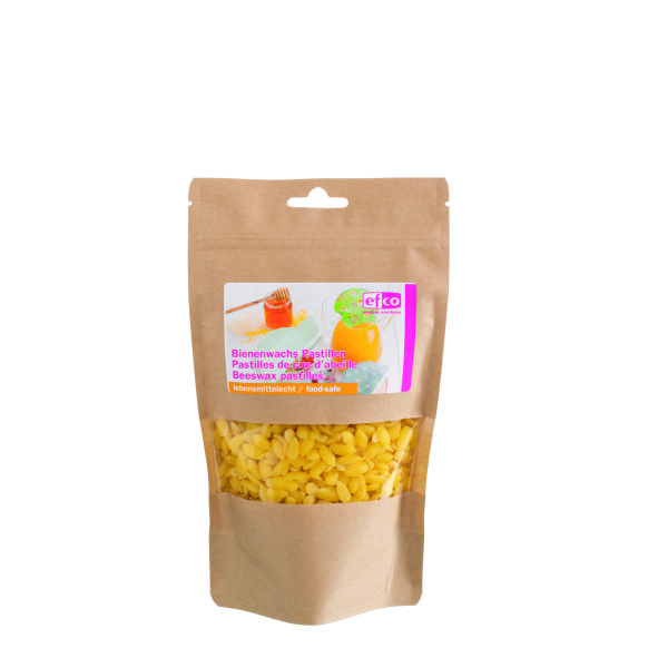 Bienenwachs Pastillen 100 %, 65°C/ lebensmittelecht / DOY, natur, 200 g