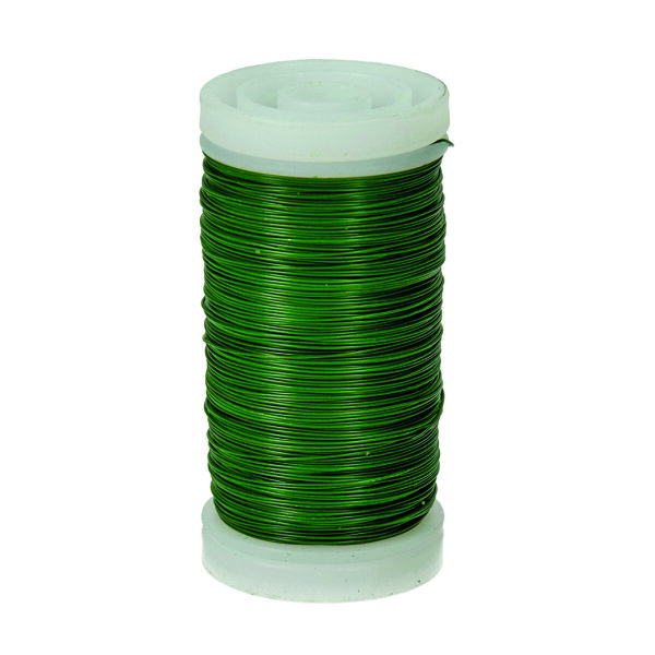 Bindedraht-Eisen  grün, 0,35 mm 100 g