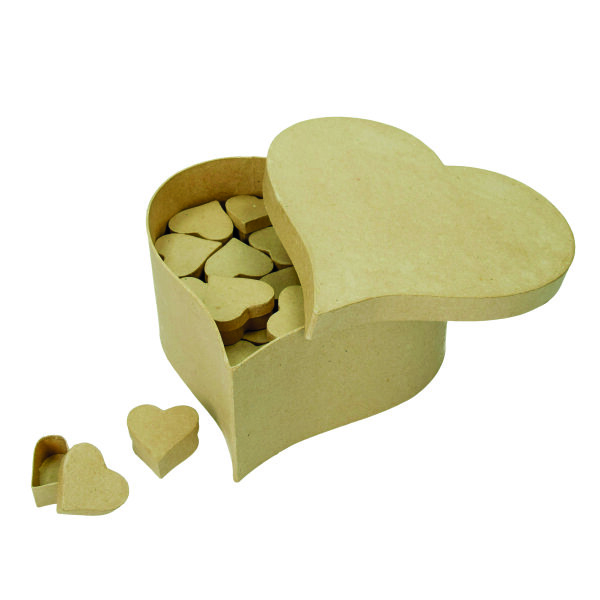 Box Display, Herz  51 - teilig