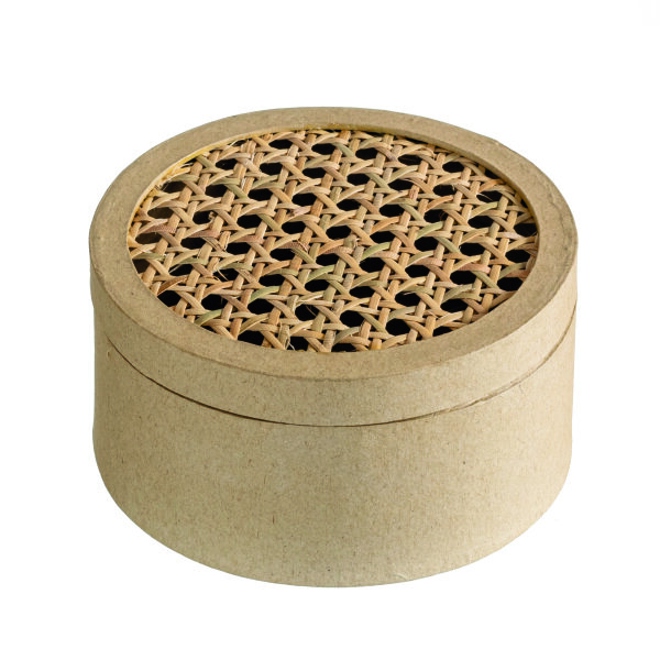 Box Wiener Geflecht, rund