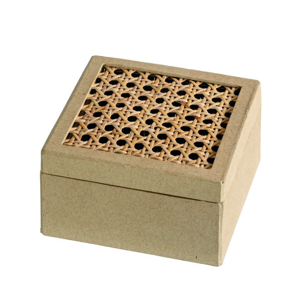 Box Wiener Geflecht, quadratisch