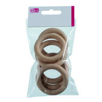 Buchenholzringe  roh, ø 56 mm 6 Stk.